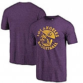 Los Angeles Lakers Purple LA Surf Hometown Collection Fanatics Branded Tri-Blend T-Shirt,baseball caps,new era cap wholesale,wholesale hats